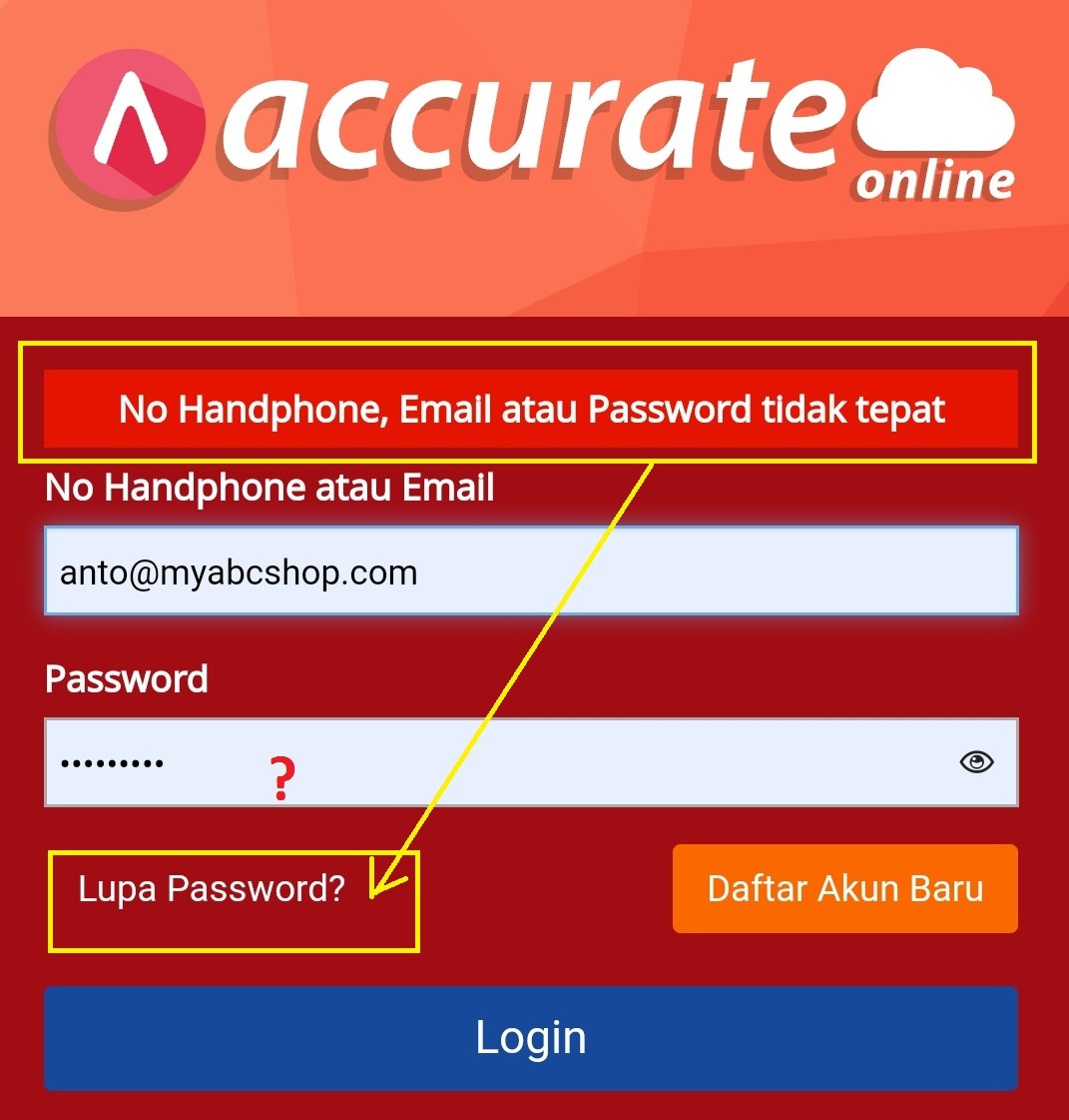 lupa password